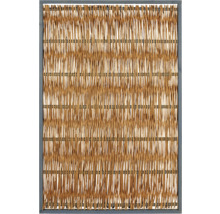 Sichtschutzelement aus Weide im Rahmen
