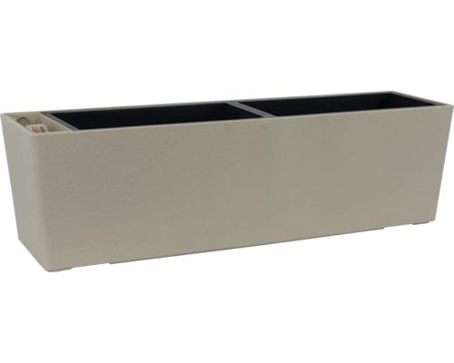 Jardinière rectangulaire en plastique