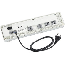 Régulateur blanc avec câble et prise