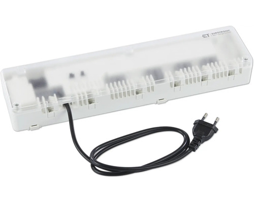 Multiprise Eurotronic avec six prises et câble d'alimentation