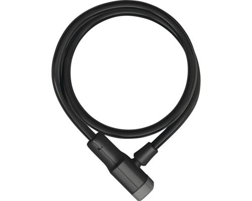 Câble antivol Abus 5410K/85 Antivol de câble noir pour vélos