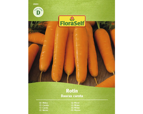 FloraSelf Carotte Rotin Sachet de graines