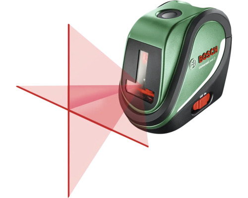 Niveau laser croix Bosch Universal Level 2 avec faisceaux laser