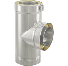 Edelstahl T-Stück für Schornstein