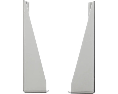 Verlängerung f ür Wandhalter 80 - 150 Regalwinkel aus Metall, zwei Stück