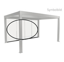 Pergola mit Glasschiebewänden