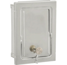 Armoire en acier inoxydable avec porte et fermeture