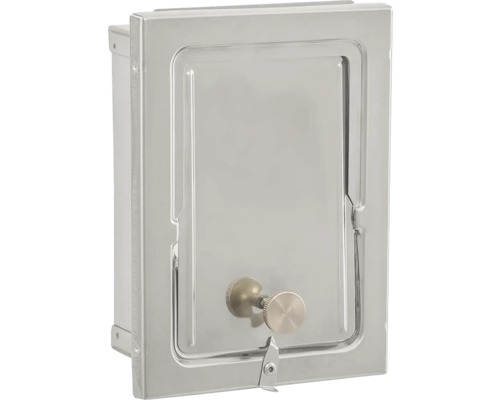 Armoire en acier inoxydable avec porte et fermeture