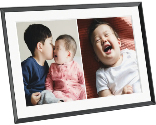 Bilderrahmen mit zwei Fotos von Kindern