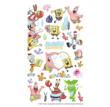 Personnages de Bob l’éponge et illustration du monde sous-marin