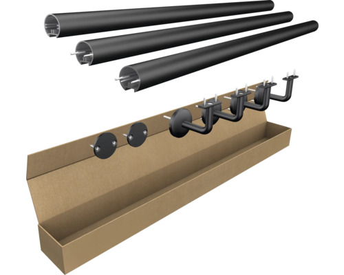 Système complet de chauffage de gouttière dans son emballage