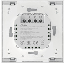 Aqara Interrupteur mural H1 EU arrière avec informations sur le modèle, l'évaluation et le fabricant