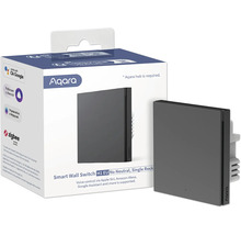 Aqara Smart Wall Switch H1 EU, interrupteur à bascule unique, sans neutre