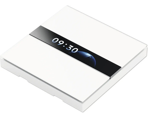 Capteur de station météo blanc avec affichage