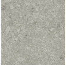 Gros plan d'un carreau de sol gris avec une texture mouchetée