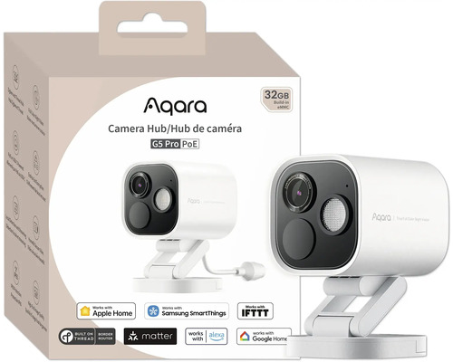 Aqara Camera Hub G5 Pro PoE avec emballage