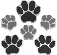 Motifs multiples d'empreintes de pattes de chien