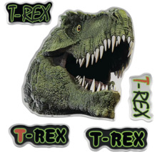 Motif décoratif T-Rex pour décoration murale