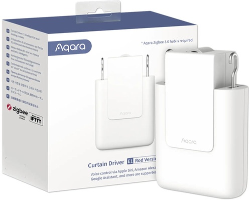 Aqara Moteur de rideau E1 version tige dans l'emballage