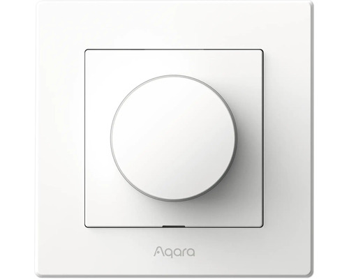 Aqara Logo auf einem Dimmerschalter