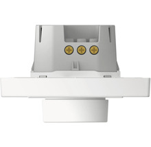 Detailansicht eines weißen Bewegungsmelders