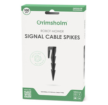 Grimsholm Piquets de câble de signalisation pour robot tondeuse, paquet de 100 pièces