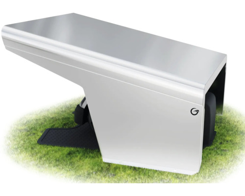 Rasenmähroboter Garage aus Metall