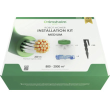Grimsholm Installationskit Medium für Rasenroboter mit 200 m Signalkabel, 4 Anschlussklemmen, 4 Kabelverbindern und 300 Heringen