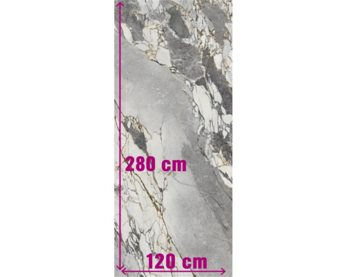 Motif de carreaux en gris et blanc d'une taille de 280 par 120 centimètres