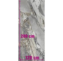 Carreau aspect marbre, 280 cm x 120 cm