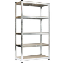 Metallregal mit fünf Regalböden