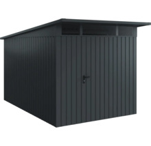 Abri de jardin métallique avec porte