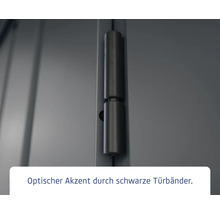 Nahaufnahme eines Türbandes an einer Tür