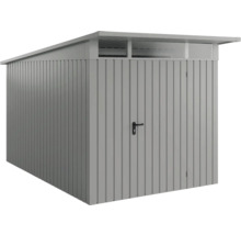 Armoire de jardin en métal avec porte et imposte