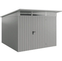 Gartenschrank aus Metall mit Tür