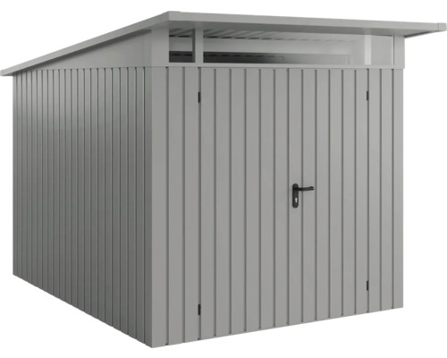 Metall Gerätehaus mit Tür und Oberlicht