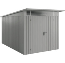 Abri de jardin en métal avec toit monopente et porte