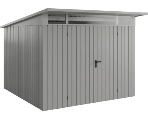 Abri de jardin en métal avec double porte