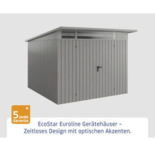 Abri de jardin EcoStar Euroline avec cinq ans de garantie