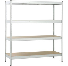 Étagère avec quatre surfaces de rangement pour stockage et organisation