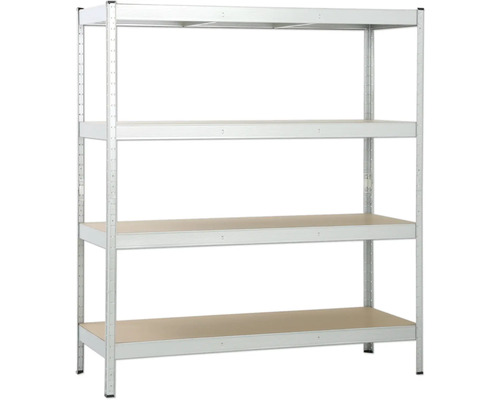 Étagère avec quatre surfaces de rangement pour stockage et organisation