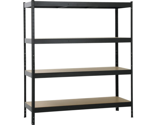 Schwerlastregal mit vier Ablageflächen