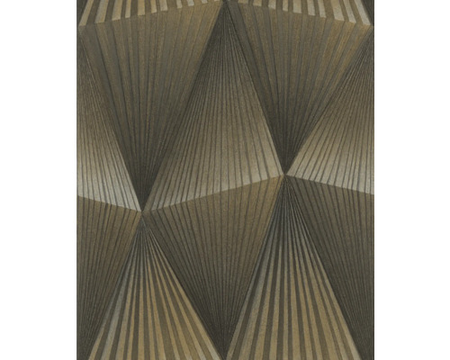 Papier peint avec motif géométrique triangulaire pour la décoration murale