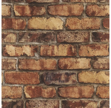 Papier peint à motif de briques