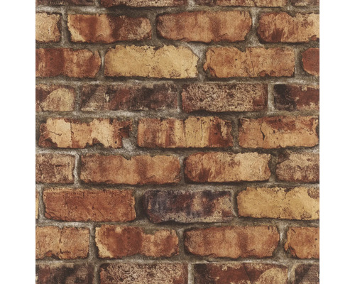 Papier peint à motif de briques