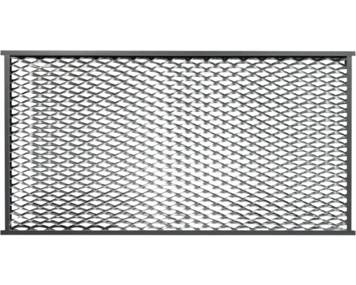 Metallgittereinsatz im Rahmen