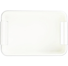 Weisse Aufbewahrungsbox mit Griffen