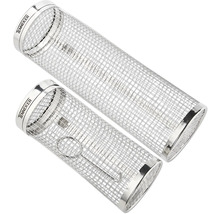 Zwei Räucherrohre aus Edelstahl der Marke Tenneker