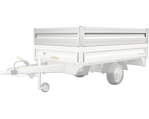 Humbaur Anhänger mit Bordwandaufsatz
