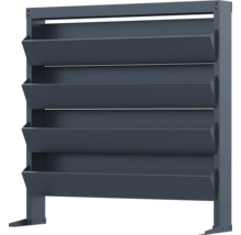 Jardin vertical avec quatre jardinières